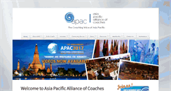 Desktop Screenshot of apacoaches.org